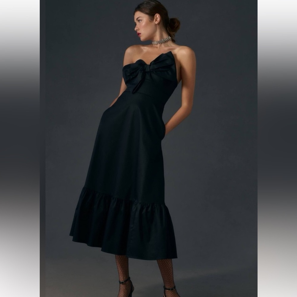 NWT HUTCH BOW-TIE MAXI DRESS